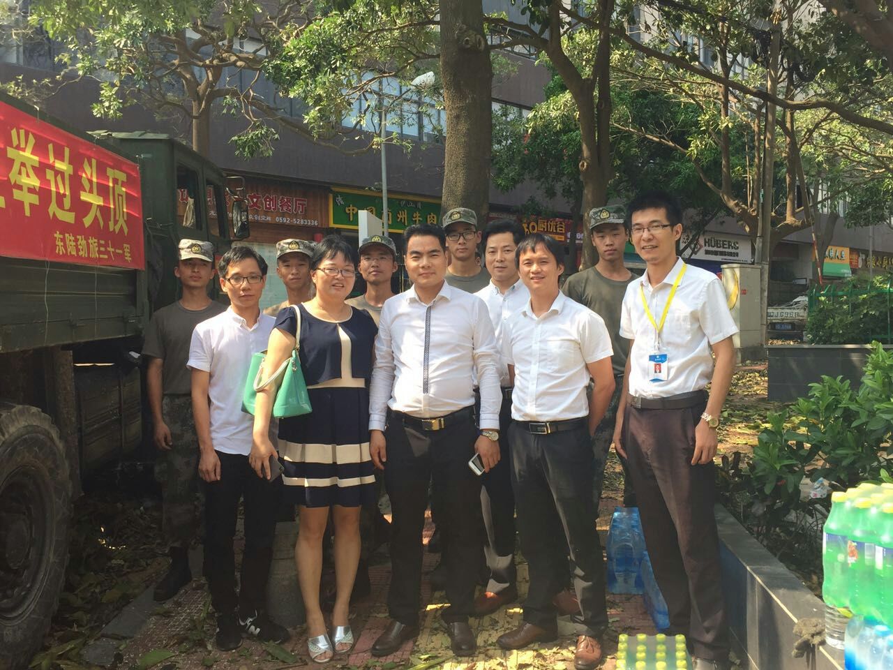 廈門家政公司接力災(zāi)后重建義工活動(dòng)